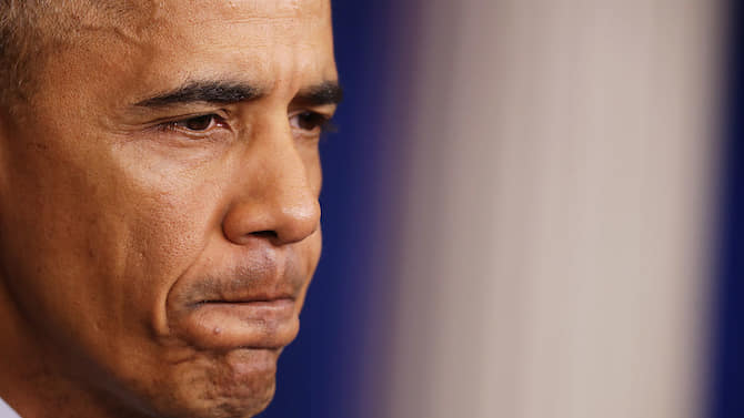 President Obama Holds Press Conference At The White House