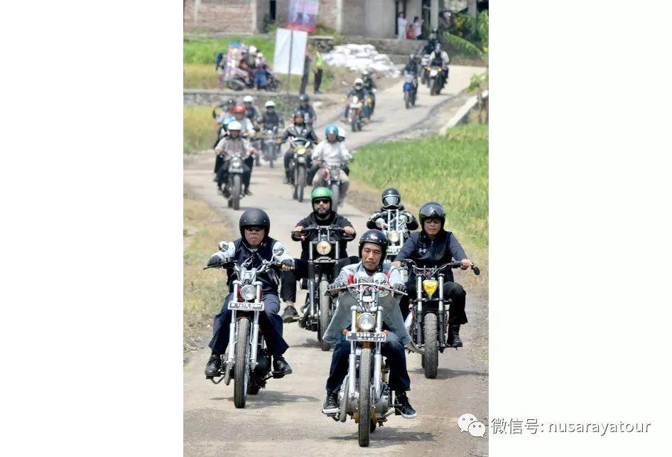 印尼网红事件：佐科威骑摩托