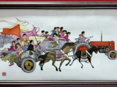 瓷艺流光溢彩 新中友谊历久弥坚 杨新发医生35件精品陶瓷展