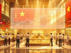 黄金价超过国际水平,越南人喜忧参半