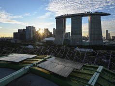 有声无影: 峇淡岛出口太阳能予新加坡未见施工